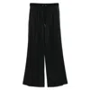 Brunello Cucinelli Shiny Trims Pants Black