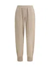 Brunello Cucinelli Ribbed Cuffs Cashmere Pants