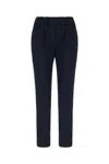 Brunello Cucinelli Acetate Blend Pants With Elastic Waistband