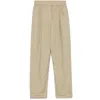 Brunello Cucinelli Women Lightweight Poplin Five-pocket Track Pants With Monili In Neutral