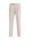 Brunello Cucinelli Corduroy Pants In Neutral
