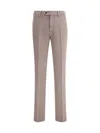 Brunello Cucinelli Dyed Pants In Gray