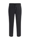 Brunello Cucinelli Men Monochrome Sweatpants In Black