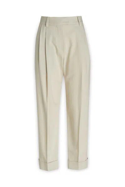 Brunello Cucinelli Pants In Neutral