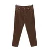 Brunello Cucinelli Brown Pants In Brown