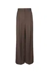 Brunello Cucinelli Pants In Brown
