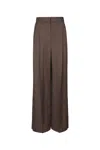 Brunello Cucinelli Pants In Brown