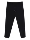 Brunello Cucinelli Cotton Sweatpants Mid-rise Waist In Black