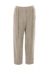 Brunello Cucinelli Pants In Mother Of Pearl