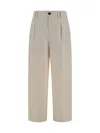 Brunello Cucinelli Pants In Beige