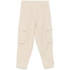 Brunello Cucinelli Relaxed Fit Linen Pants With Tapered Leg In Beige