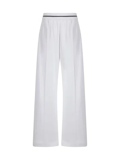 Brunello Cucinelli Pants In White