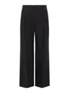 Brunello Cucinelli Darted Trousers In Black