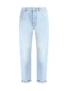 Brunello Cucinelli Straight Jeans In Blue