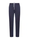Brunello Cucinelli Jersey Jogging Pants In Blue