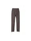 Brunello Cucinelli Tinto Wide-leg Linen Trousers In Brown