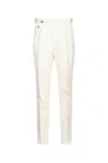 Brunello Cucinelli Gabardine Tailor Fit Trousers In Brown