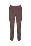 Brunello Cucinelli Modern Relaxed Fit Tailored Trousers In Brown