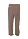 Brunello Cucinelli Women Monile Pants In Brown