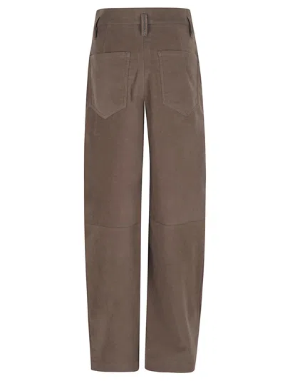 Brunello Cucinelli Pants In Brown