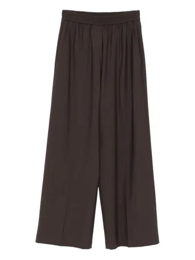 Brunello Cucinelli Pants In Burgundy