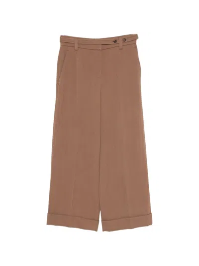 Brunello Cucinelli Pants In Brown