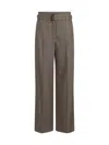 Brunello Cucinelli Trouser In Brown