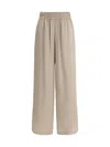 Brunello Cucinelli Palazzo Pants In Brown