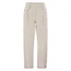 Brunello Cucinelli Women Baggy Trousers In Stretch Cotton Cover-up With Shiny Bartack