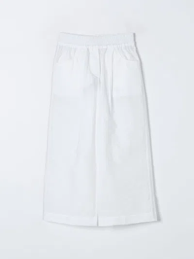 Brunello Cucinelli Trousers  Kids Colour White