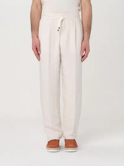 Brunello Cucinelli Pants  Men Color Beige