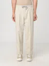 Brunello Cucinelli Pants  Men Color Beige In Beige