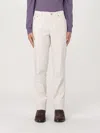 Brunello Cucinelli Garment-dyed Traditional Fit Five-pocket Trousers In Slubbed Cotton Denim In Beige