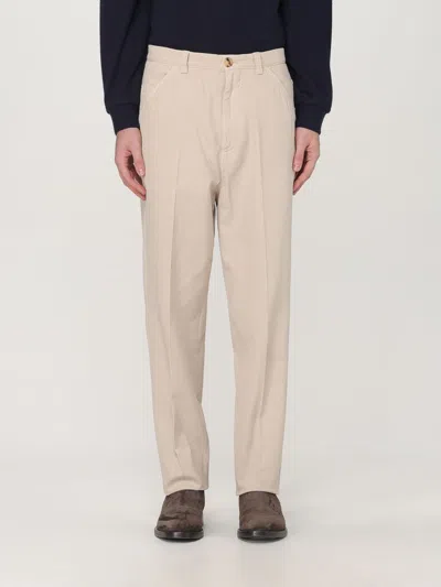 Brunello Cucinelli Pants  Men Color Beige In Beige