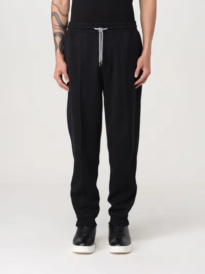 Brunello Cucinelli Pants  Men Color Black In Schwarz