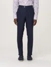 Brunello Cucinelli Wool Casual Pants In Blue