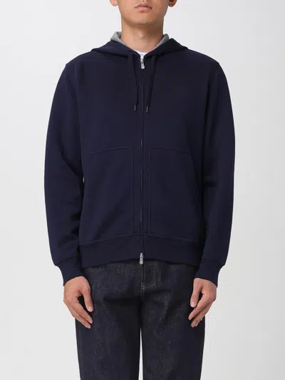 BRUNELLO CUCINELLI SWEATSHIRT BRUNELLO CUCINELLI MEN COLOR BLUE,431483009