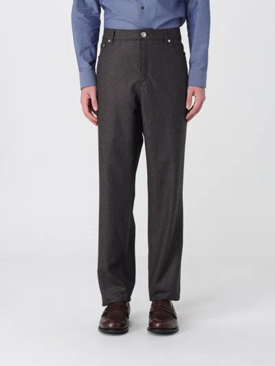 Brunello Cucinelli Pants  Men Color Brown In Multi