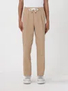 Brunello Cucinelli Pants  Men Color Ecru In 粉肉色