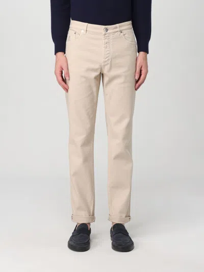 Brunello Cucinelli Pants In Beige