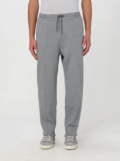 Brunello Cucinelli Pants  Men Color Grey 1 In Gray