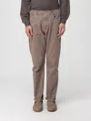 Brunello Cucinelli Pants  Men Color Grey In Gray