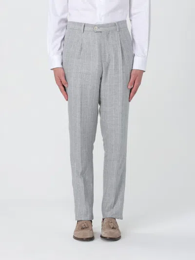 Brunello Cucinelli Trousers  Men In Grey
