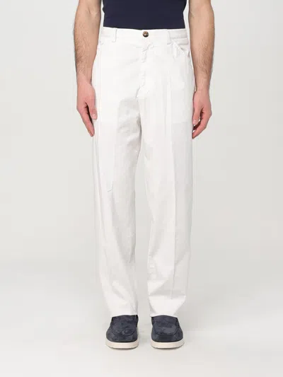 Brunello Cucinelli Pants  Men Color White