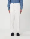 Brunello Cucinelli Straight-leg Corduroy Tailored Pants In White