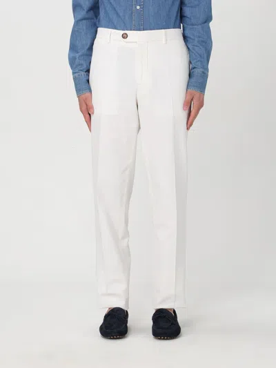 Brunello Cucinelli Pants  Men Color White