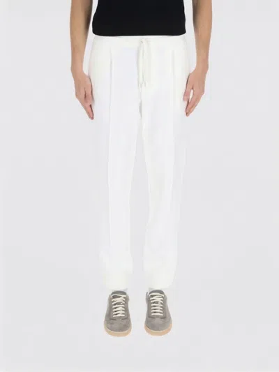 Brunello Cucinelli Pants  Men Color White In Multi