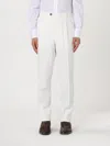 BRUNELLO CUCINELLI PANTS BRUNELLO CUCINELLI MEN COLOR WHITE,F92711001