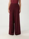Brunello Cucinelli Wool Pants In Red