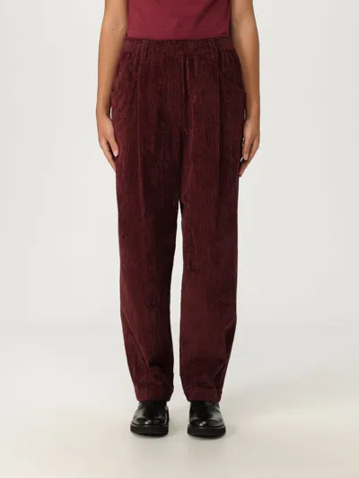 BRUNELLO CUCINELLI PANTS BRUNELLO CUCINELLI WOMAN COLOR AMARANTH,H31415043